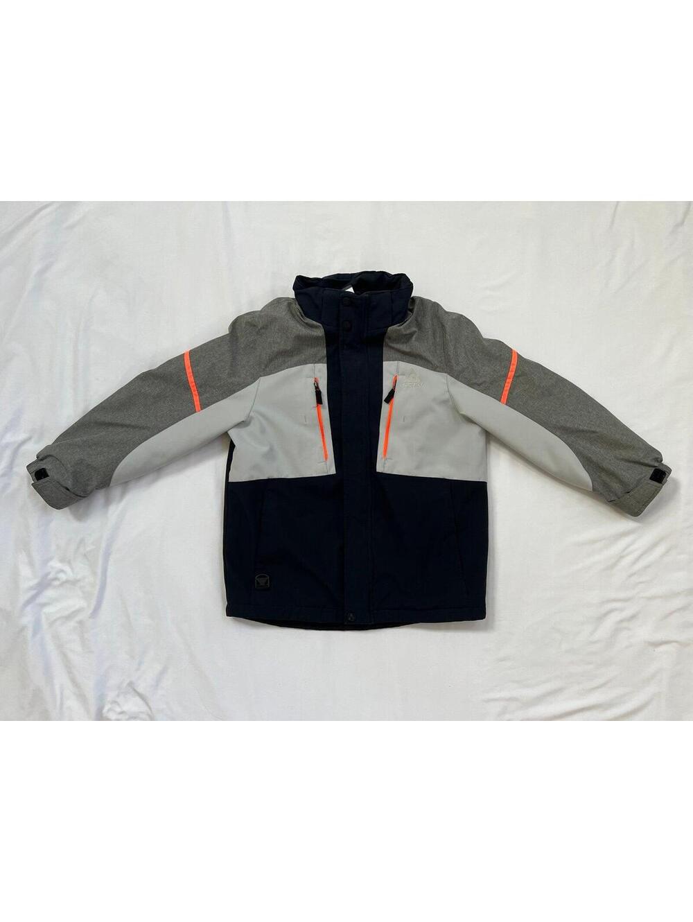 Gerry boys size M (10/12) grey and navy winter coat